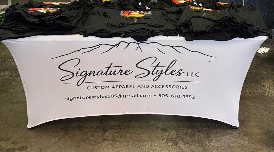 Signature Styles event booth